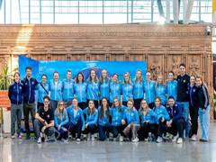 
      
      German Women's Team arrives in Odisha ahead of FIH Pro League
      
      