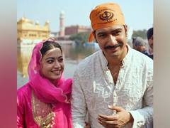 
      
      Vicky Kaushal, Rashmika Mandanna offer prayers at Golden Temple
      
      