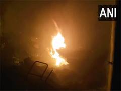 
      
      Gujarat: Fire in Ankleshwar scrap godown under control, no...
      
      