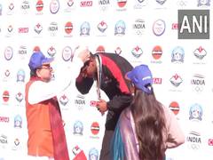 
      
      CM Dhami felicitates winners of kayaking, canoeing competetion
      
      
