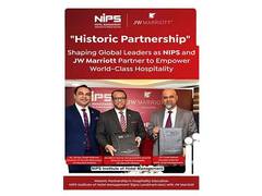 
      
      NIPS Joins Hands with JW Marriott Kolkata
      
      