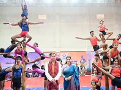 
      
      Uttarakhand: CM Dhami inaugurates Mallakhamb competition 
      
      