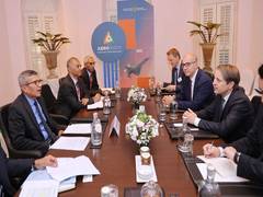 
      
      Aero India 2025: Defence Secretary meets defence delegations
      
      