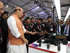 
      
      Aero India: Army officer’s Kamikaze UGVs to be inducted
      
      