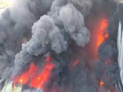 
      
      Fire breaks out at two companies in Progressive Park in Indore
      
      
