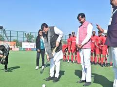 
      
      Uttarakhand: CM Dhami inaugurates wrestling, hockey competition 
      
      