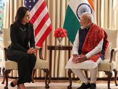 
      
      PM Modi meets Director of National Intelligence Tulsi Gabbard
      
      