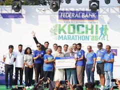 
      
      3rd Federal Bank Kochi Marathon Champions Sustainability
      
      