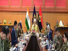 
      
      J-K Lt Governor reviews security scenario in Jammu Division 
      
      
