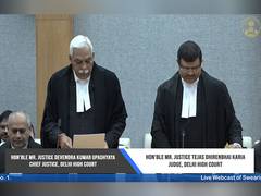 
      
      Tejas Dhirenbhai Karia takes oath as Delhi High Court Judge
      
      