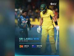 
      
      All-round Sri Lanka stun Australia with 2-0 ODI series loss
      
      
