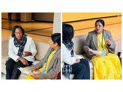 
      
      MoS Savitri Thakur meets Jamaican delegation in New York
      
      