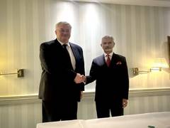 
      
      Ukraine’s FM Sybiha thanks EAM Jaishankar for meaningful meeting
      
      