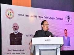 
      
      Haryana:  JP Nadda inaugurates AIIMS Oncology Conclave in Jhajjar
      
      