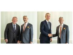 
      
      EAM Jaishankar meets Denmark’s FM, Norway Finance Minister
      
      
