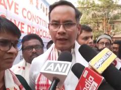 
      
      Gaurav Gogoi accuses Assam CM of slanderous campaign
      
      