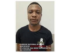 
      
      Hyderabad Police deports Nigerian national for overstaying 
      
      