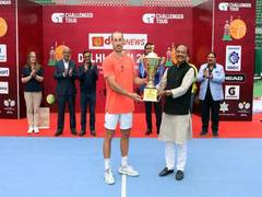 
      
      Unseeded Kyrian Jacquet claims Delhi Open title
      
      