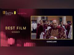 
      
      Baftas 2025: 'Conclave' beats 'The Brutalist' to best picture
      
      