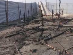 
      
      Prayagraj: Fire at empty camp in Sector 8 of Mahakumbh Mela area
      
      