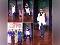 
      
      Pabitra Margherita turns showstopper donning Eri silk weaves
      
      