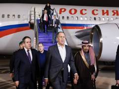 
      
      Sergey Lavrov arrives in Riyadh for meeting with US officials
      
      