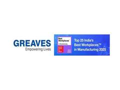 
      
      Greaves Cotton Limited Recognised Among India's Best Workplace
      
      