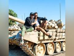 
    Varun Dhawan shares BTS photo with Sunny Deol from Border 2 sets
    