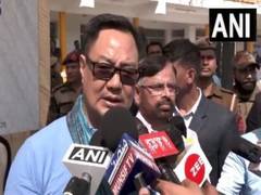 
      
      Union Minister Kiren Rijiju attends fitness program for Hajj
      
      