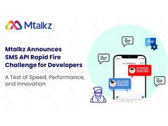
      
      Mtalkz Announces SMS API Rapid Fire Challenge for Developers
      
      