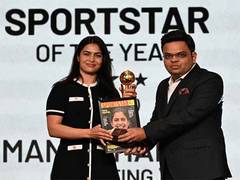 
      
      Manu Bhaker and PR Sreejesh win top honours
      
      