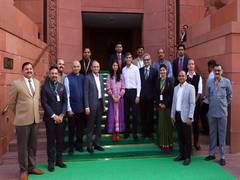 
      
      Former UK PM Rishi Sunak visits Parliament with his family 
      
      