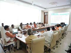 
      
      CM Mohan Yadav chairs meeting of top committee for GIS
      
      