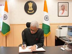
      
      Vivek Joshi assumes charge as Election Commissioner 
      
      