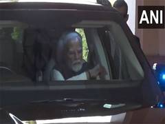 
      
      PM Modi arrives for NDA CMs meeting in Delhi
      
      