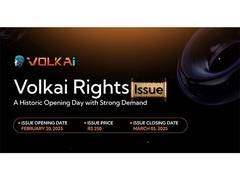 
      
      Volkai Rights Issue: A Historic Opening Day with Strong Demand
      
      