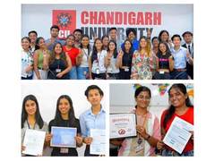 
      
      Chandigarh University's Tourism & Hospitality Management Students
      
      