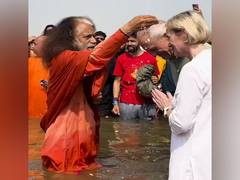 
      
      Norwegian Envoy to India visits Mahakumbh in Prayagraj
      
      