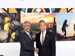 
      
      Jaishankar, Wang Yi meet on G20 sidelines
      
      