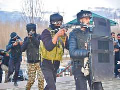 
      
      Anantnag Police, CRPF conduct mock drill to boost security
      
      