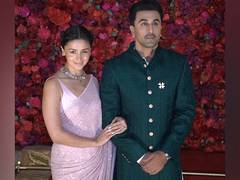 
    Ranbir-Alia make a stylish entry at Aadar-Alekh's wedding
    
