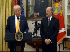 
      
      President Trump vows to impose reciprocal tariff on India, China
      
      