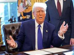 
      
      Trump suggests he's not 'forcing' Gaza takeover plan
      
      