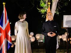 
      
      Honorary Knighthood medal presented to Sunil Bharti Mittal
      
      