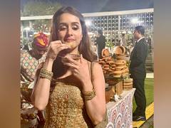 
      
      Shraddha Kapoor’s love for pani puri takes over wedding event
      
      