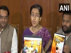 
      
      Atishi slams BJP for removing Ambedkar, Bhagat Singh’s photos
      
      