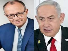 
      
      Israel PM Netanyahu congratulates CDU leader Merz on election win
      
      