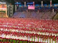 
      
      PM Modi's presence at 'Jhumuir Binondini' event golden moment...
      
      