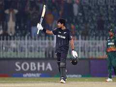 
      
      Rachin becomes NZ's leading century-scorer in ICC ODI events 
      
      