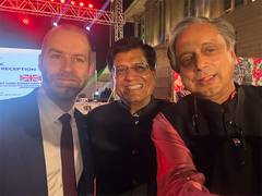 
      
      Shashi Tharoor welcomes FTA negotiations between India and UK
      
      